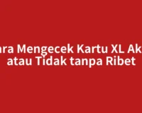 Cara Mengecek Kartu XL Aktif atau Tidak tanpa Ribet