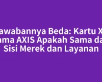 Jawabannya Beda: Kartu XL Sama AXIS Apakah Sama dari Sisi Merek dan Layanan